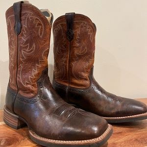 Ariat Mens Quickdraw Square Toe Western Boots